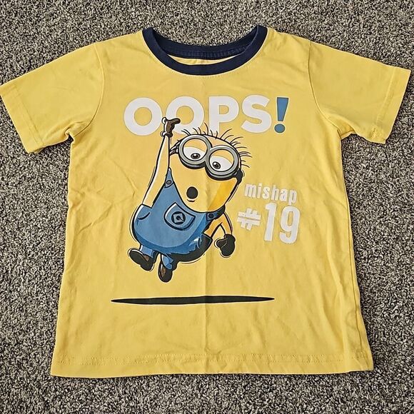 Kid's Minions Character Tee Sz 4t - Picture 1 of 4